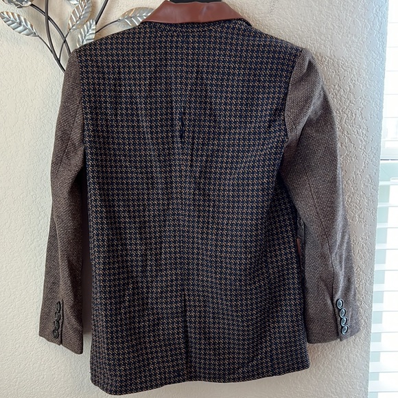 Steve Madden Kelly mixed media blazer - Picture 7 of 12